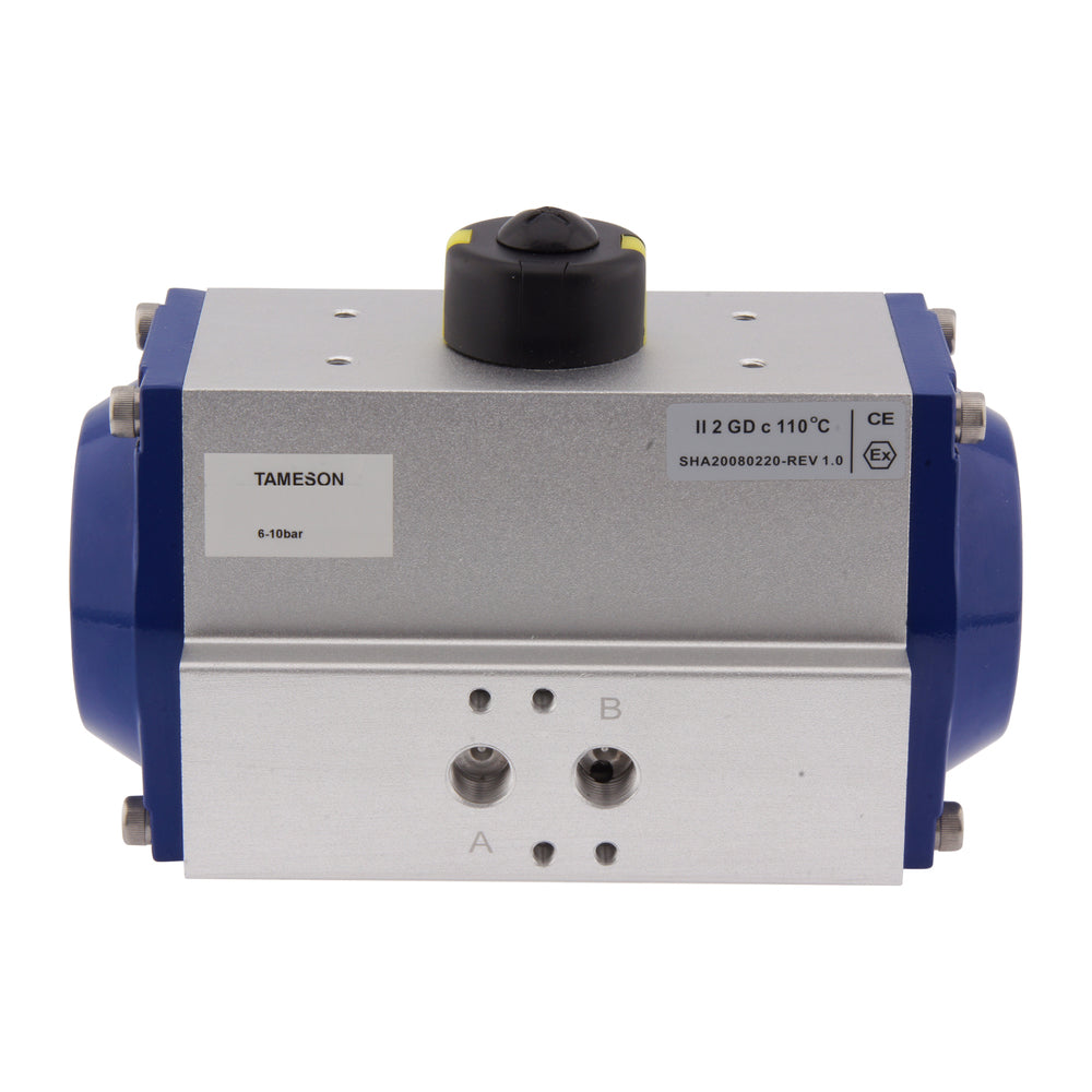Actuador Neumático de Doble Efecto 802Nm ISO 5211 F10 22 mm PAL 130