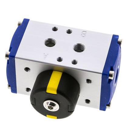 Actuador Neumático Doble Efecto - FKM 10Nm ISO 5211 F03 9 mm PAL 001