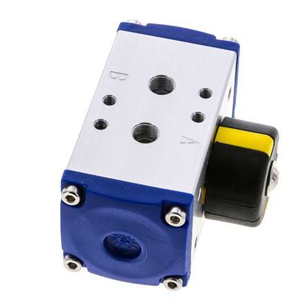 Actuador Neumático Doble Efecto - FKM 10Nm ISO 5211 F03 9 mm PAL 001