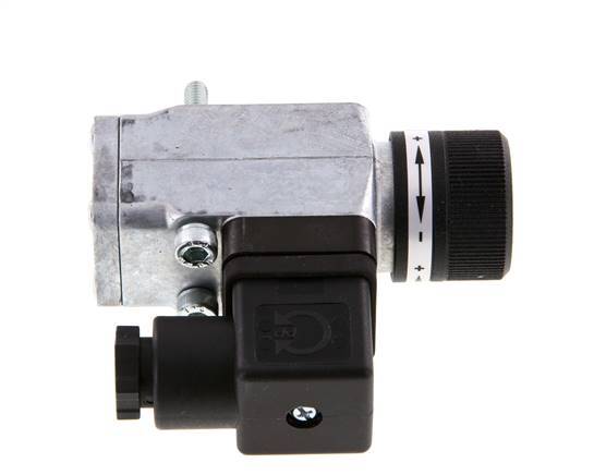 0.interruptor de presión de 2 a 2bar SPDT de fundición de zinc Brida 250VAC Conector DIN-A