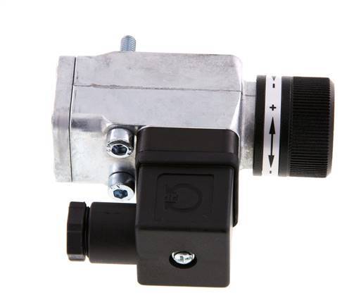 0.interruptor de presión de 5 a 8bar SPDT de fundición de zinc Brida 250VAC Conector DIN-A