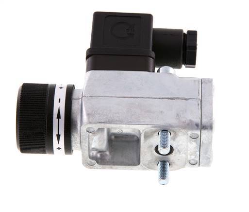 0.interruptor de presión de 5 a 8bar SPDT de fundición de zinc Brida 250VAC Conector DIN-A