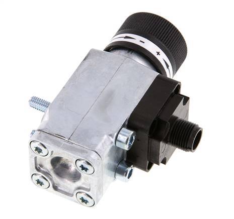 0.interruptor de presión de 5 a 8bar SPDT de fundición de zinc Brida 250VAC Conector M12 de 4 pines