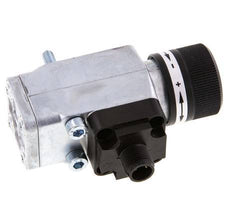 0.interruptor de presión de 5 a 8bar SPDT de fundición de zinc Brida 250VAC Conector M12 de 4 pines