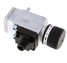 0.interruptor de presión de 5 a 8bar SPDT de fundición de zinc Brida 250VAC Conector M12 de 4 pines