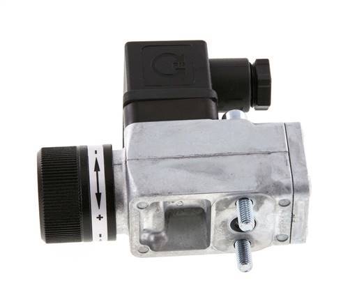 interruptor de presión de 1 a 16bar SPDT de fundición de zinc Brida 250VAC Conector DIN-A