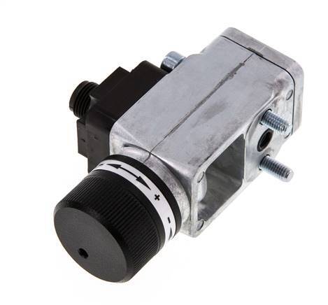 interruptor de presión de 1 a 16bar SPDT de fundición de zinc Brida 250VAC Conector M12 de 4 pines