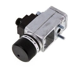 interruptor de presión de 1 a 16bar SPDT de fundición de zinc Brida 250VAC Conector M12 de 4 pines