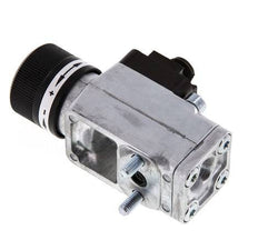 interruptor de presión de 1 a 16bar SPDT de fundición de zinc Brida 250VAC Conector M12 de 4 pines