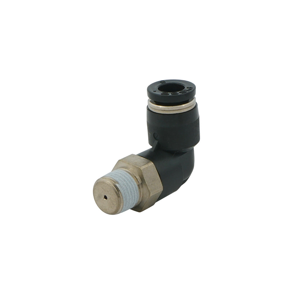 accesorio de orificio en codo de 4 mm - R1/8" 1,7 mm