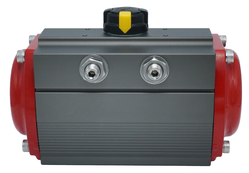 Pneumatic Actuator Rack & Pinion Double Acting 236.5Nm @ 6bar F07/F10 NPT Threads - PR08D-N
