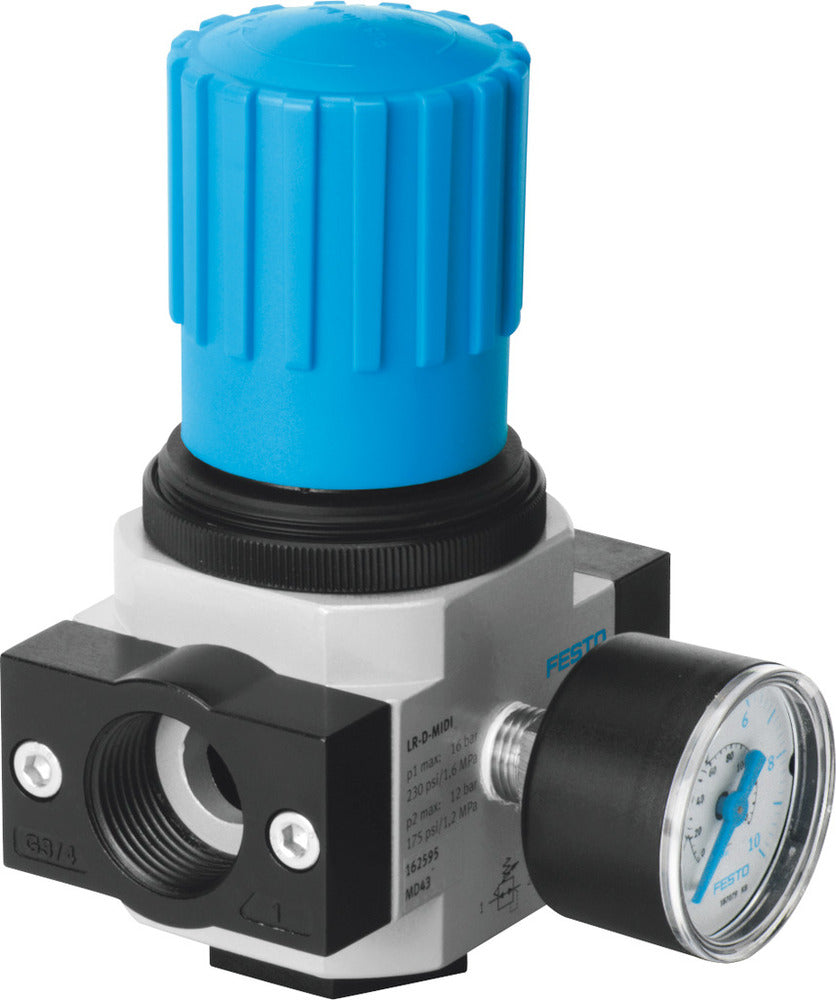 Festo Regulador De Presión G1/4'' 0.5-7bar 2200l/min Midi - 186453