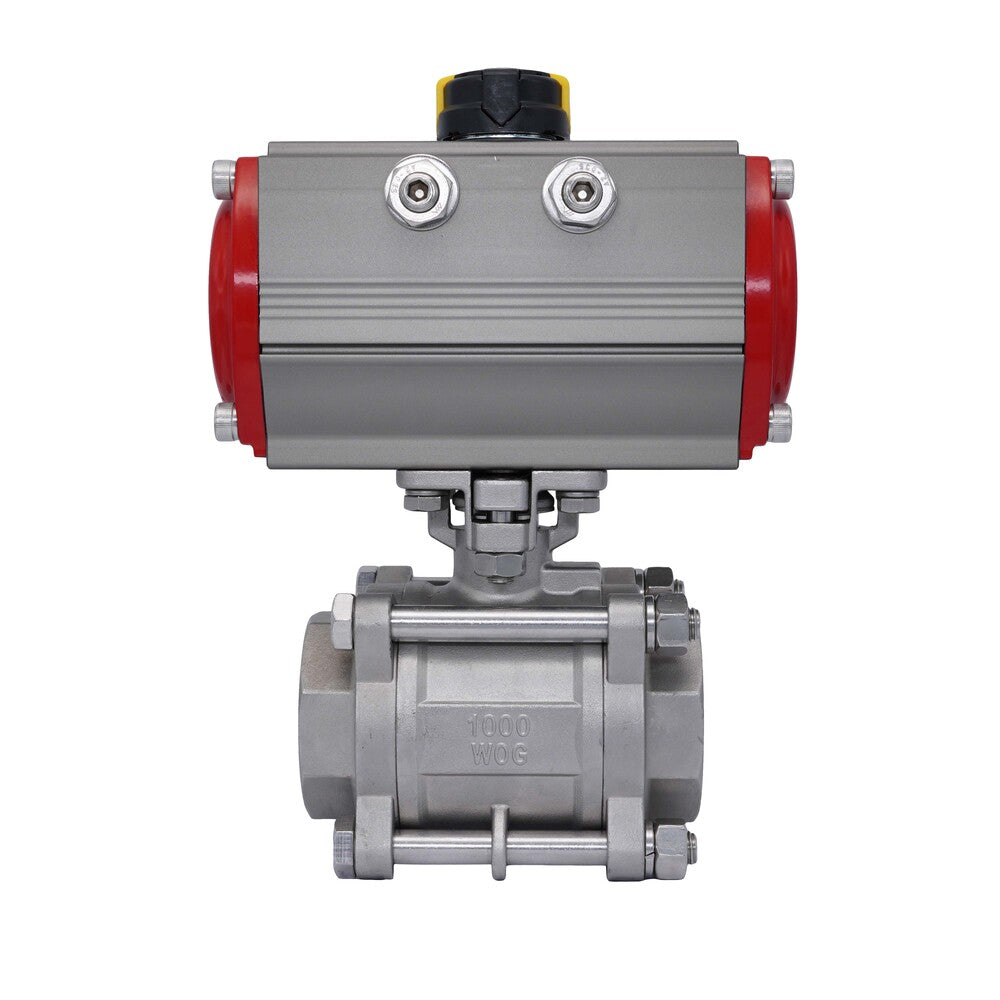 Pneumatic Ball Valve G2'' Stainless Steel Spring Closing