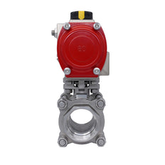 Pneumatic Ball Valve G2 1/2'' Stainless Steel Spring Closing