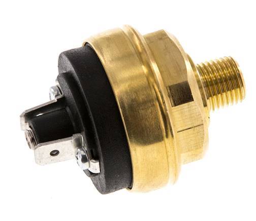 0.presostato de latón de 2 a 2bar NC Conector plano M10 42VAC/DC