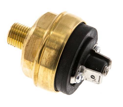 0.presostato de latón de 2 a 2bar NC Conector plano M10 42VAC/DC
