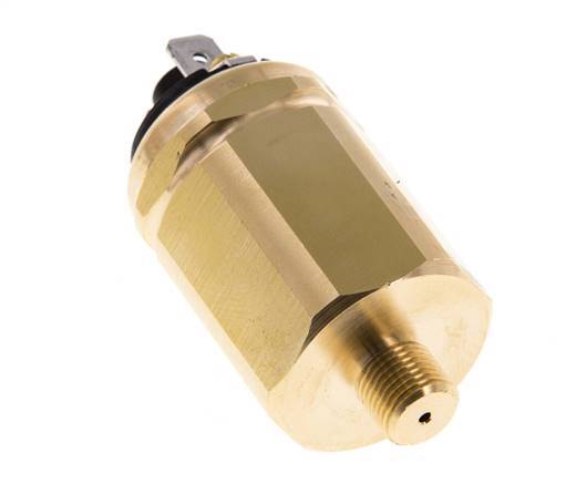 -0,98 a -0,2bar Interruptor de vacío SPDT de latón Conector plano G1/8'' 42VAC