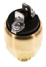 interruptor de presión de latón de 1 a 10bar NC Conector plano G1/8'' 42VAC/DC