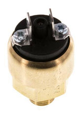 interruptor de presión de latón de 1 a 10bar NC Conector plano G1/8'' 42VAC/DC