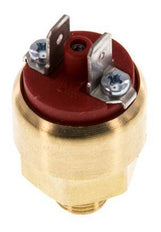 1 a 10bar NO Presostato de latón Conector plano G1/8'' 42VAC/DC