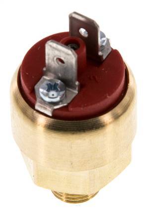 1 a 10bar NO Presostato de latón Conector plano G1/8'' 42VAC/DC