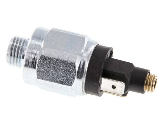 0.interruptor de presión de acero de 5 a 2bar NC Conector plano de G1/4'' 42VAC