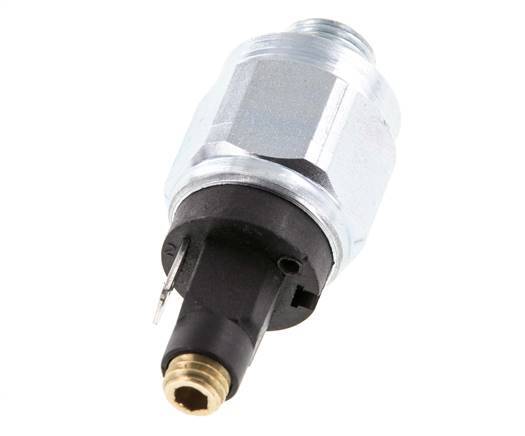 0.interruptor de presión de acero de 5 a 2bar NC Conector plano de G1/4'' 42VAC