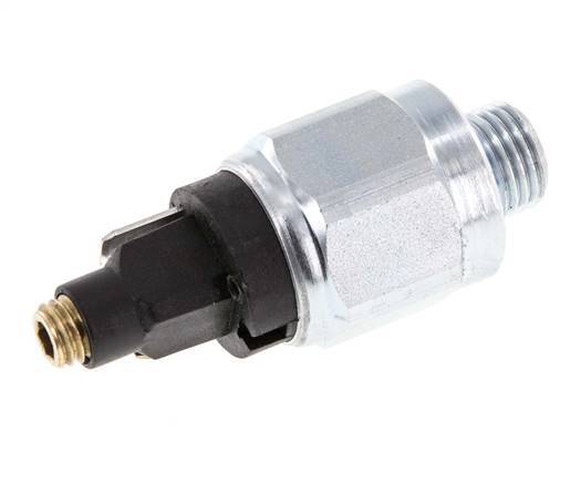0.interruptor de presión de acero de 5 a 2bar NC Conector plano de G1/4'' 42VAC