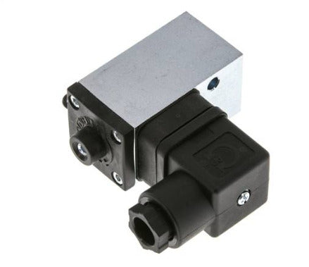 0.interruptor de presión de acero SPDT de 3 a 2bar con brida y conector DIN-A de 1/4'' de 250 VAC