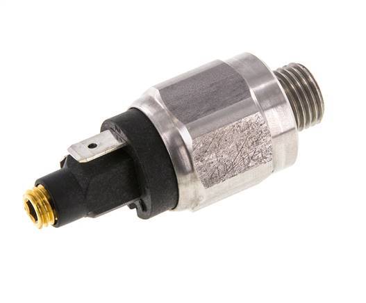 0.interruptor de presión de 5 a 2bar NO de acero inoxidable Conector plano G1/4'' 42VAC