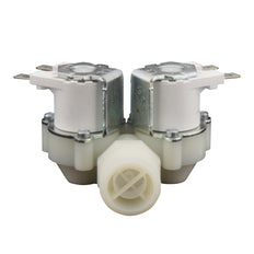 Electroválvula RPE doble 3/4''x10mm nylon NBR 180° 0,2-10bar 24V DC