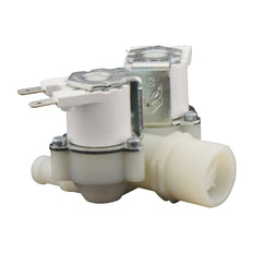 Electroválvula RPE doble 3/4''x10mm nylon NBR 180° 0,2-10bar 24V DC