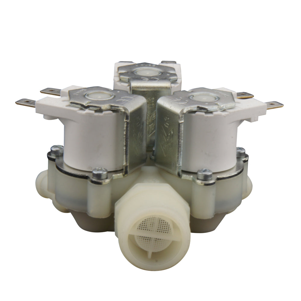Electroválvula RPE triple 3/4''x10mm nylon NBR 180° 0,2-10bar 24V DC