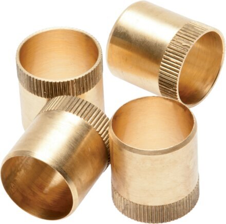 6x5mm Brass Reinforcing ring [10 Pieces]