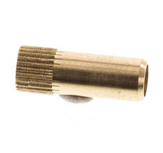 6x5mm Brass Reinforcing ring [10 Pieces]