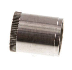 22x18mm Anillo de refuerzo de acero inoxidable con moleta