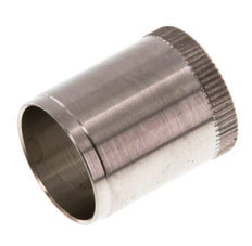 22x18mm Anillo de refuerzo de acero inoxidable con moleta