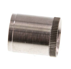 22x18mm Anillo de refuerzo de acero inoxidable con moleta