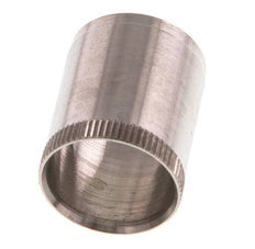 22x18mm Anillo de refuerzo de acero inoxidable con moleta