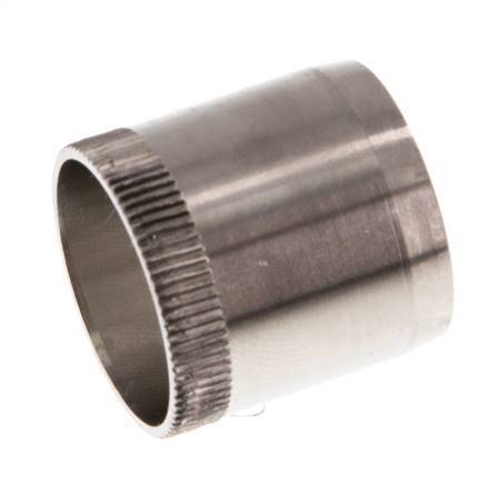 22x20mm Anillo de refuerzo de acero inoxidable con moleta