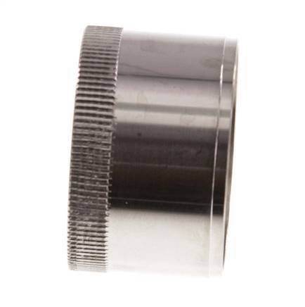 42x38mm Anillo de refuerzo de acero inoxidable con moleta