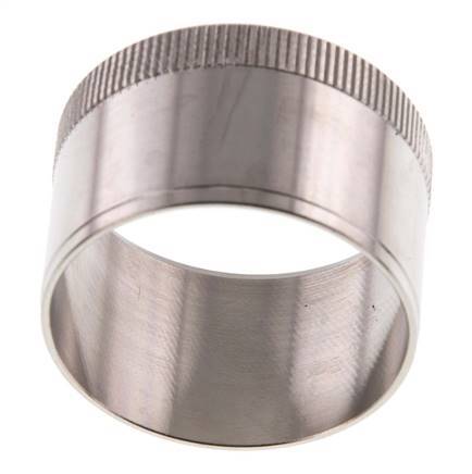 42x38mm Anillo de refuerzo de acero inoxidable con moleta