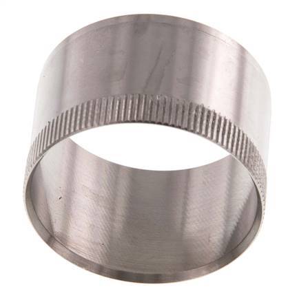 42x38mm Anillo de refuerzo de acero inoxidable con moleta