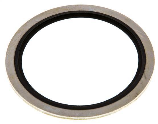 G 2" Acero/NBR Sello hidráulico 60.6x73x2.5 mm