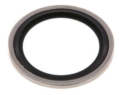 G 1" Acero inoxidable/FKM Sello hidráulico 33.9x42.8x2.5 mm