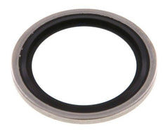 G 1" Acero inoxidable/FKM Sello hidráulico 33.9x42.8x2.5 mm