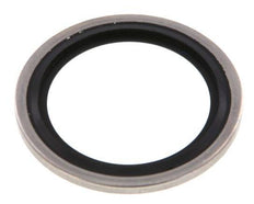 G 1" Acero inoxidable/FKM Sello hidráulico 33.9x42.8x2.5 mm