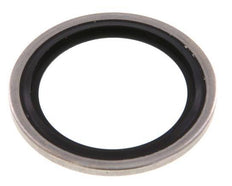 G 1" Acero inoxidable/FKM Sello hidráulico 33.9x42.8x2.5 mm