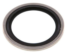 G 1" Acero inoxidable/FKM Sello hidráulico 33.9x42.8x2.5 mm