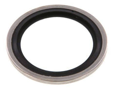 G 1" Acero inoxidable/FKM Sello hidráulico 33.9x42.8x2.5 mm